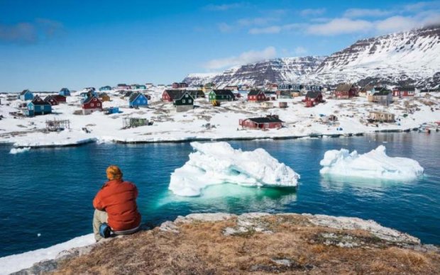 Гренландия обнажила свои прелести