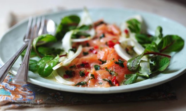 Севиче из лосося с фенхелем: лучший рецепт