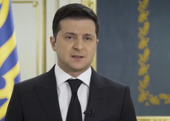 Владимир Зеленский, кадр из видео