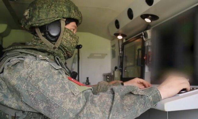 Российский оккупант, фото: скриншот из видео