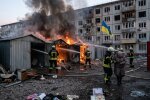 Одеса обстріл пожежа гаражі рятувальники