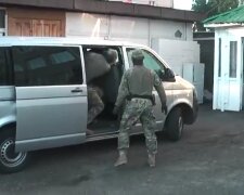 Затримання ФСБ, скріншот з відео