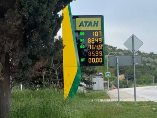 Цены в АЗС в оккупированном Крыму