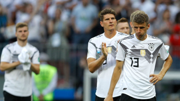 Сборная Германии повторила провал на чемпионате мира, Бундесмашина стала последней в группе Лиги Наций