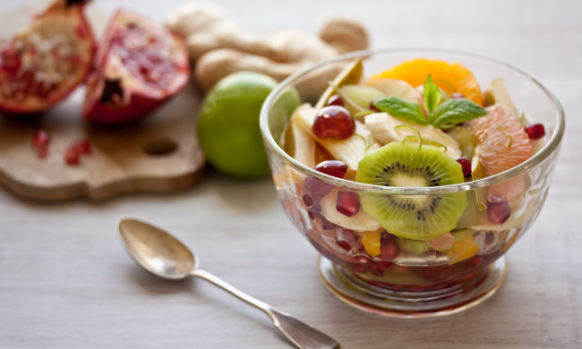 Рецепт свіжого фруктового салату