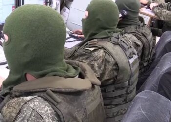 Российские оккупанты, фото: скриншот из видео