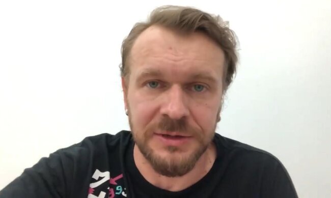 Александр Положинский, скриншот с видео