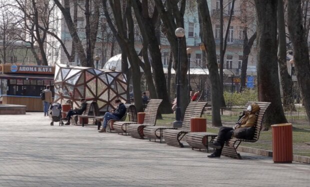 улицы Киева, скриншот из видео