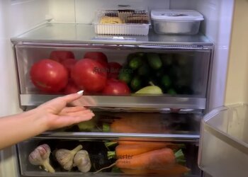 Продукты в холодильнике. Фото: скрин youtube