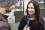 Інтерв'ю на вулиці, скріншот: Youtube