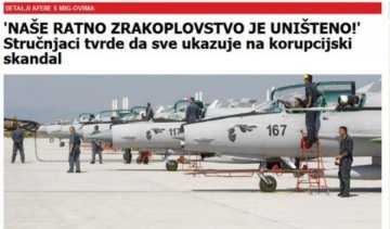 Україна "кинула" Хорватію на 12 МіГів