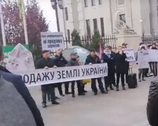 Пікет, скріншот з відео YouTube