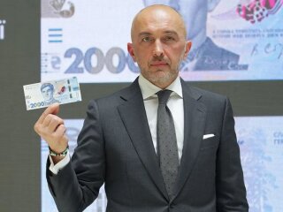 Банкнота 2000 гривень з Василем Стусом