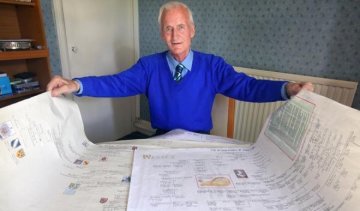 Пенсіонер з Британії створив родове дерево на 10 тисяч предків