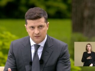 Володимир Зеленський, скріншот відео