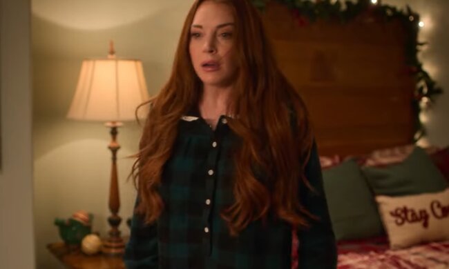 Ліндсі Логан, кадр з фільму "Незабутнє Різдво"