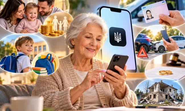Застосунок «Дія» на смартфоні