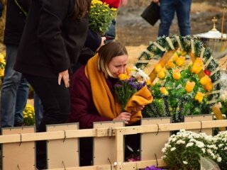 Панахида під Харковом, фото - Антон Авіжас