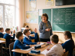 вчителька школа клас урок