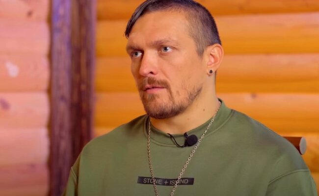 Олександр Усик. Фото: скриншот з відео