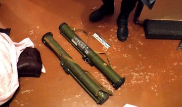 У  херсонських злочинців виявили цілий арсенал зброї (фото)