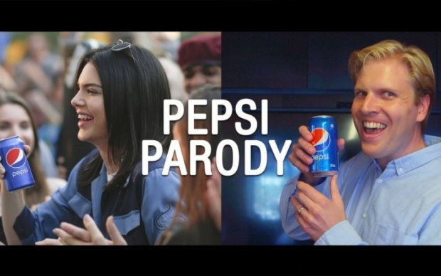 Неудачная реклама Pepsi получила пародийное продолжение