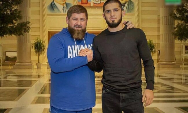 Кадыров и Махачев, фото из свободных источников