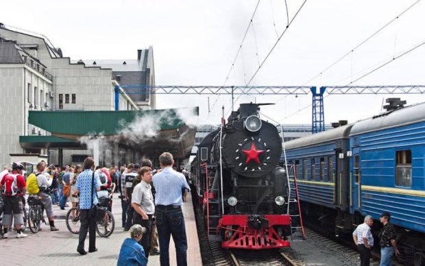 Ретро-поїзд в Києві змусить забути про все на світі