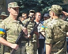 Первая в Украине "Рота охраны" приняла присягу в Одессе