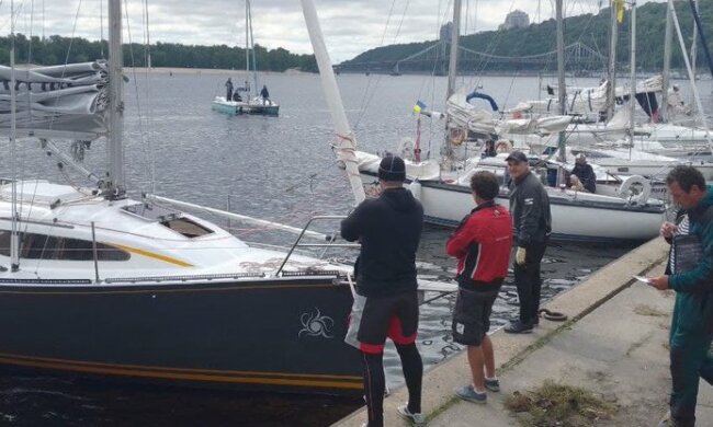 Регата у Києві, фото Суспільне