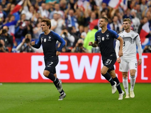 Ліга Націй: Франція зробила камбек у грі з Німеччиною