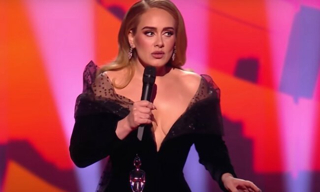 Адель. Фото: скріншот youtube