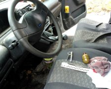Чоловік на Полтавщині їздив на автомобілі з гранатою (фото)