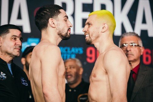 Український боксер Редкач покусав суперника Гарсію, бурмочучи "Майк Тайсон"