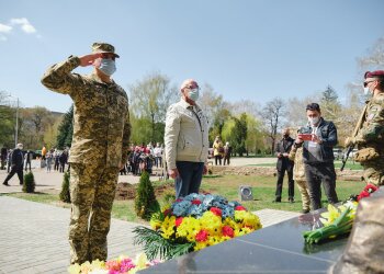 35-я годовщина трагедии на ЧАЭС, Краматорск, фото штаб ООС