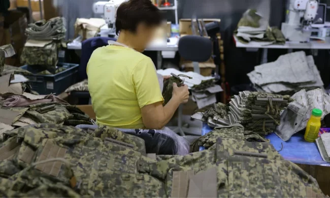 виробництво бронежилетів в Україні \ фото Оборонка