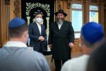 Зеленский в синагоге - фото Офис президента