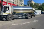 Автоцистерна с технической водой в Пересыпском районе Одессы