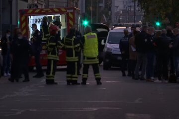 Стрілянина у Франції, скріншот відео