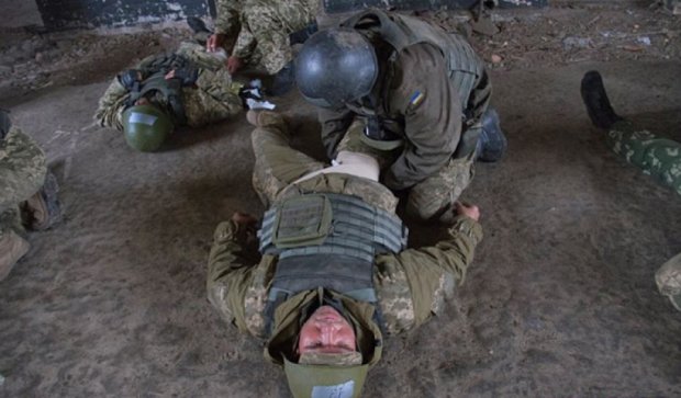 Шведы учили украинских военных навыкам тактической медицины (фото)