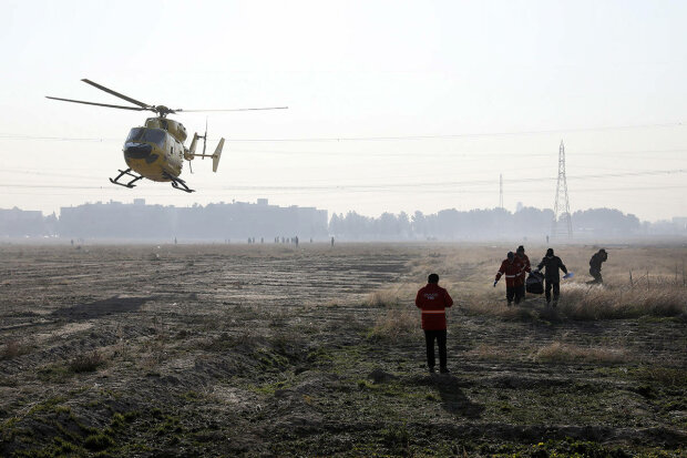 українські рятувальники злили у мережу відео з місця падіння літака МАУ