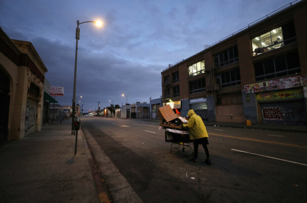 Бездомный, фото: Getty Images