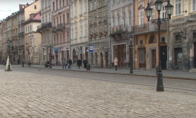 вулиці Львова, скріншот з відео