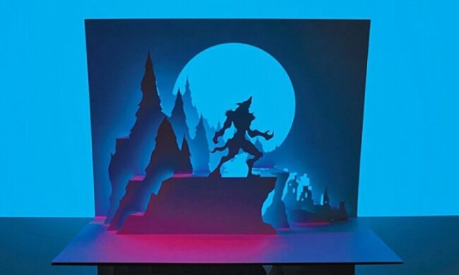 Жахи з паперу в роботах американського художника (фото)