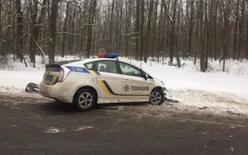 ДТП в Киеве: лобовое столкновение стало фатальным для полицейского