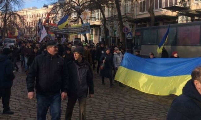 "Блокадное вече": что происходит в центре Киева