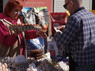 Цены на яйца. Фото: скрин youtube