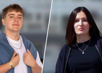 Роман Балла и Анна Волошина, студенты ГТЭУ