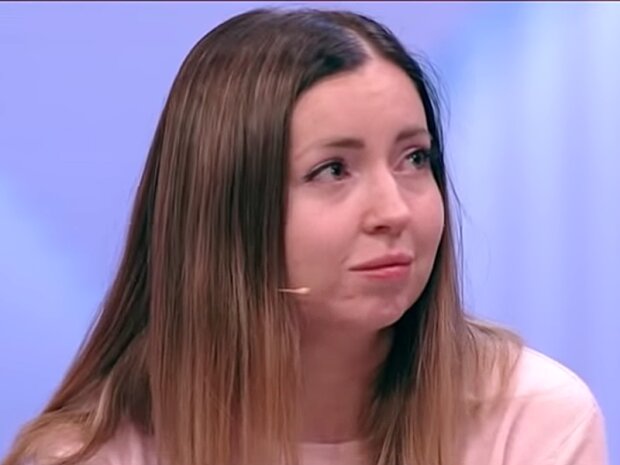 Екатерина Диденко, скрин с youtube, кадр из передачи "Пусть говорят"