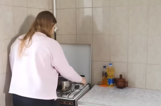 Тарифы на газ в Украине, кадр из видео